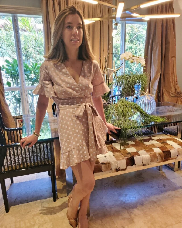 TINA POLKA-DOT DRESS