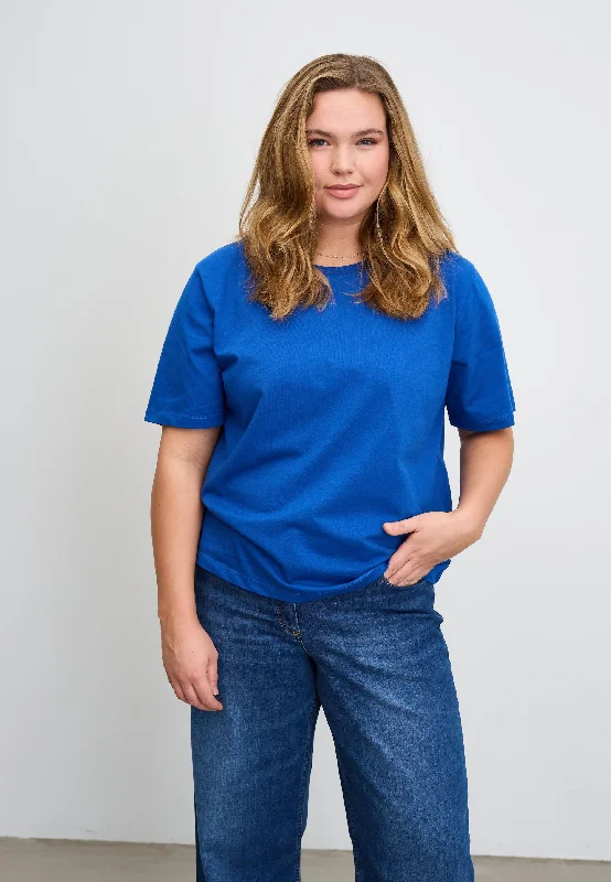 Augusta T-Shirt - True Blue Fleece Nylon Spandex