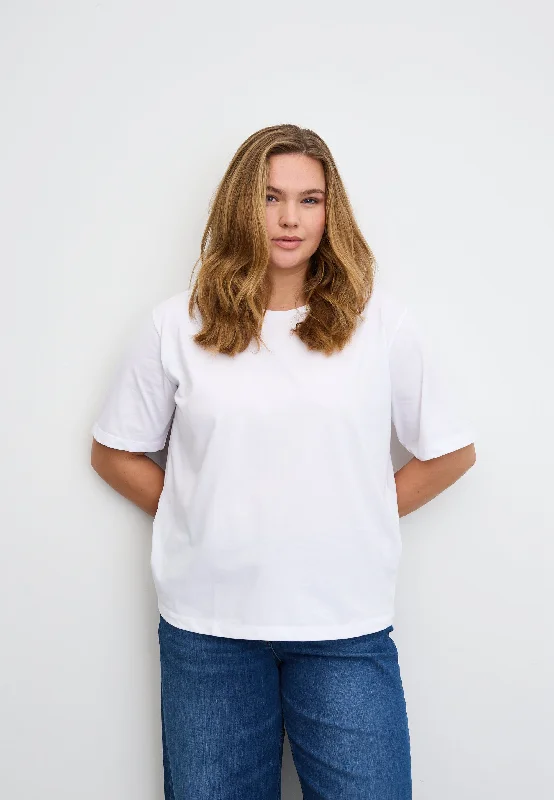 Augusta T-Shirt - White Fashionable Trendy Casual