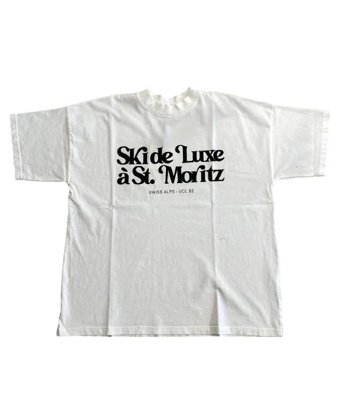 Vicolo t-shirt bianca donna Anti-Pilling Machine Wash Handmade