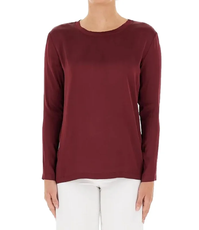 Vicolo t-shirt panna donna Zippered Front Buttoned Front Snap Front