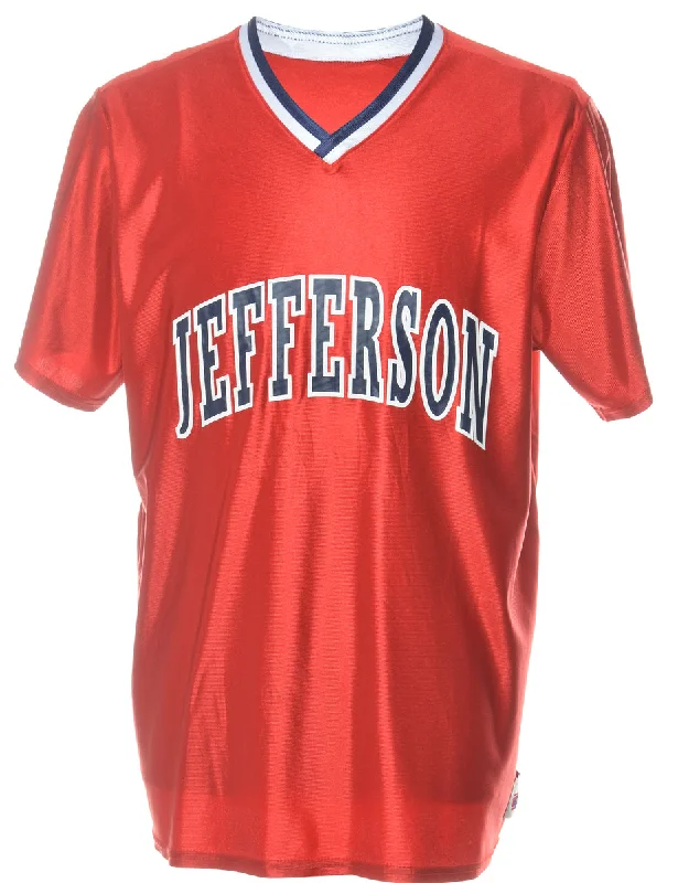 Jefferson Printed T-shirt - L Fleece Nylon Spandex