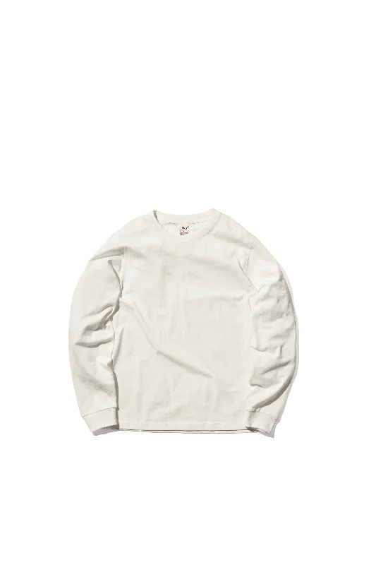 Ready To Dye Gym Class Longsleeve T-Shirt Real Fur Shearling Chenille