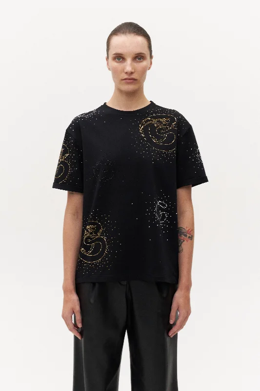 T-shirt "Crystal Dragon" Casual Formal Business