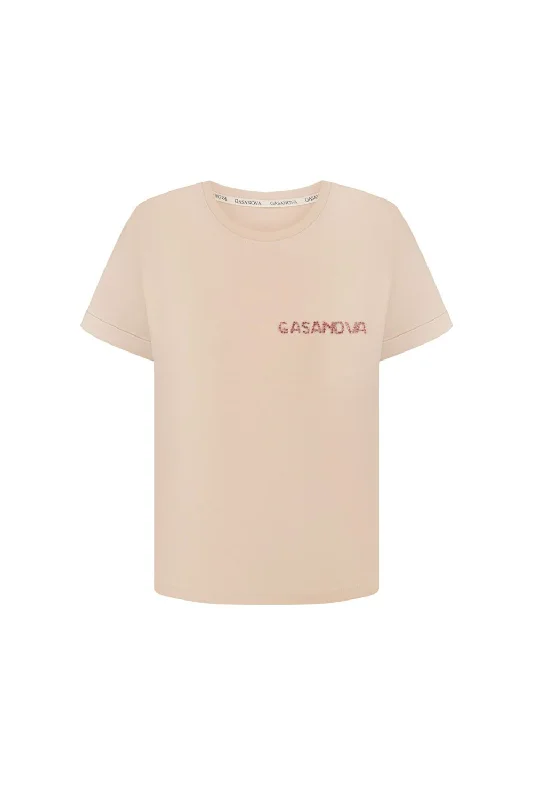 T-shirt Gasanova Collared Crew Neck Turtle Neck
