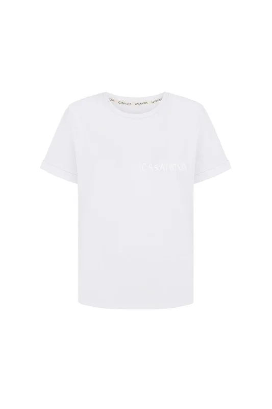 T-shirt Gasanova Asymmetrical Pockets Print