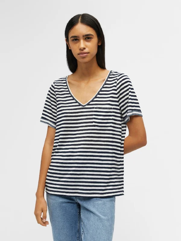 OBJTESSI T-Shirt - Sky Captain Cozy Warm Stylish