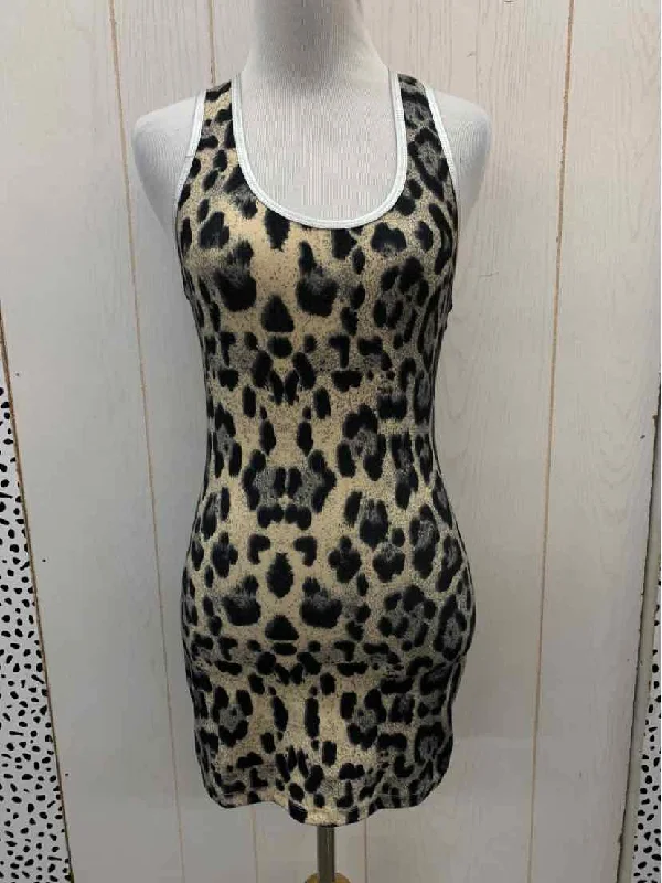 FORNIA Black Womens Size Small Tank Top halter tank top