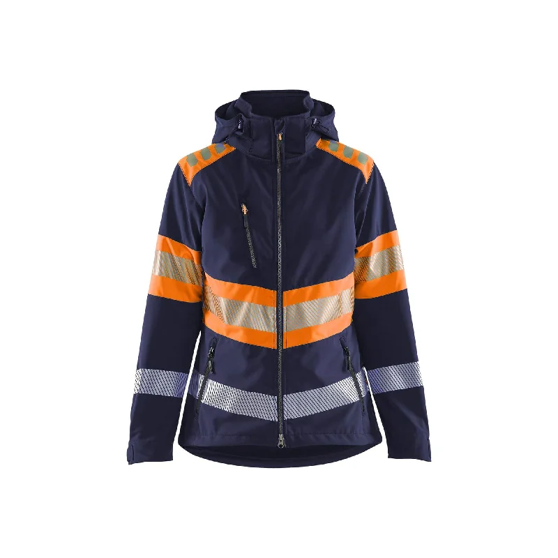 Navy Blue/Orange