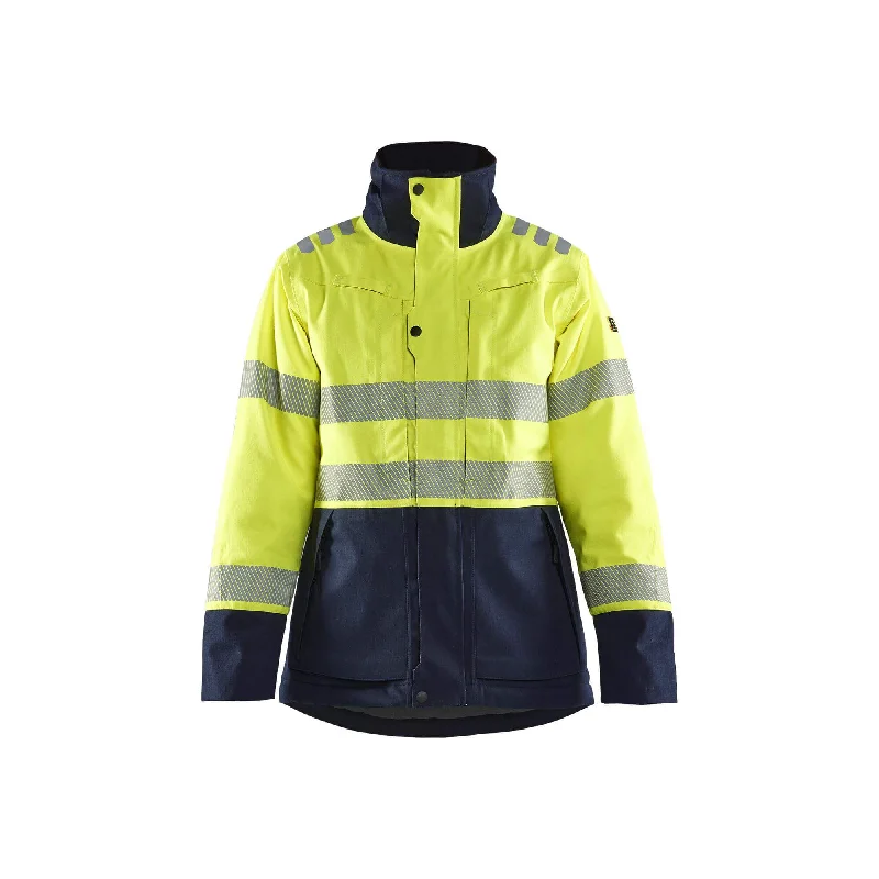 Blaklader 4917 Womens Flame Retardant Winter Jacket Multinorm (49171534) Print Jacket Jacquard Jacket Embroidered Jacket