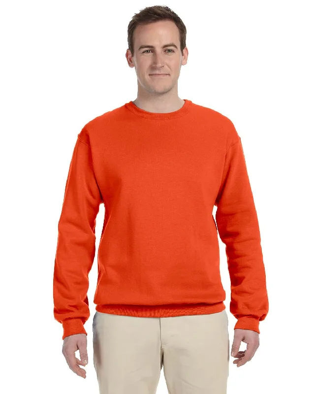 Jerzees 50/50 Crewneck Sweatshirt | Burnt Orange