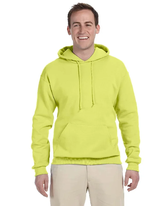 Jerzees 50/50 Hooded Sweatshirt | Safety Green