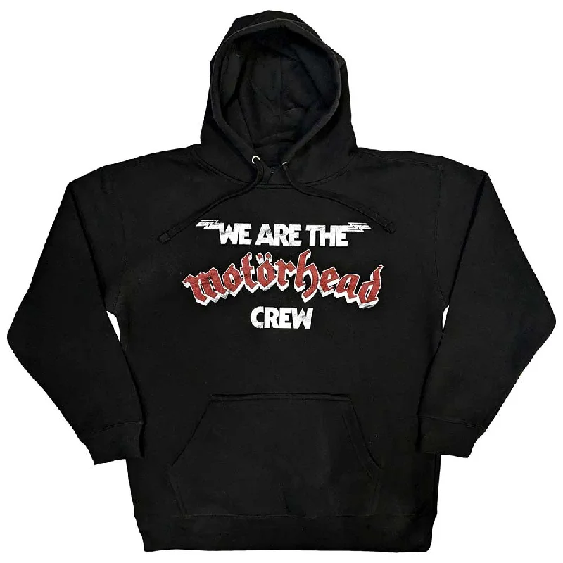 Motorhead | Official Band Hoodie | Crew Hoodie with Hood Adjustable Protection