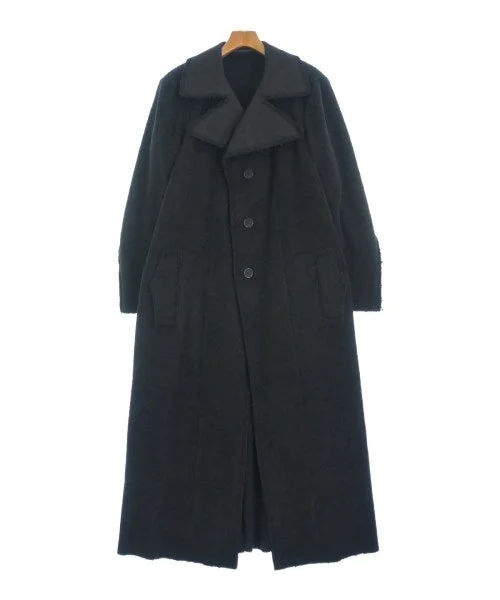 YOHJI YAMAMOTO Chesterfield coats Knit Longline Duster