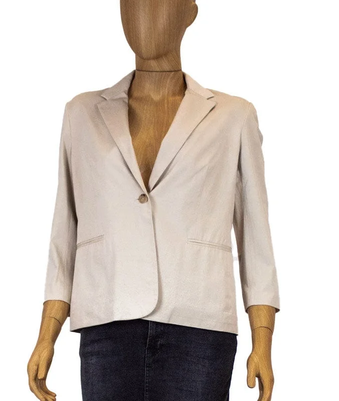 Cropped Blazer Women's Boutique Jacket