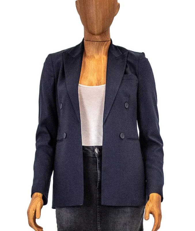 Navy Open Blazer Women's Fashion Blazer