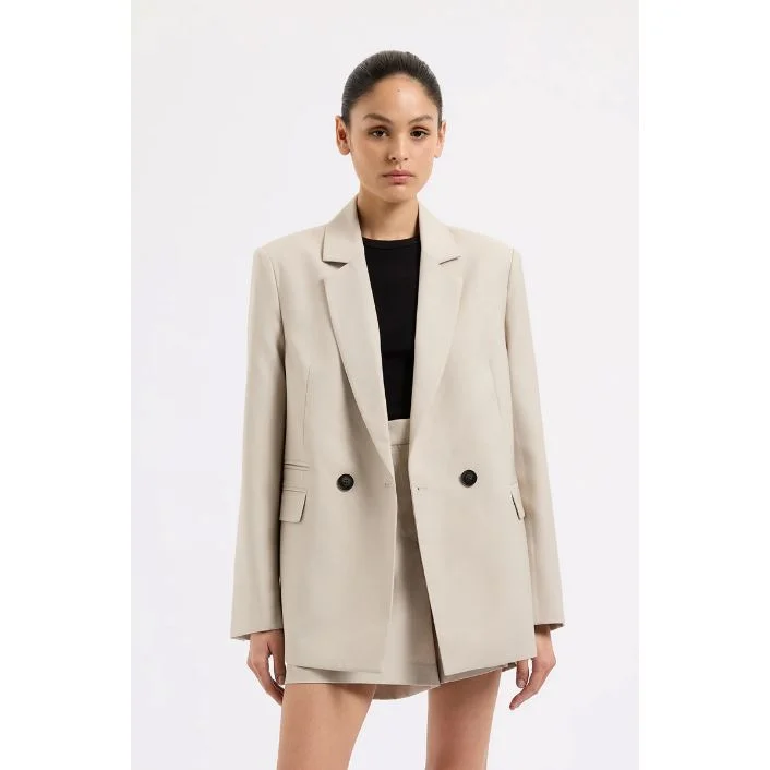Nude Lucy Chiara Blazer - Pumice Women's Handmade Blazer