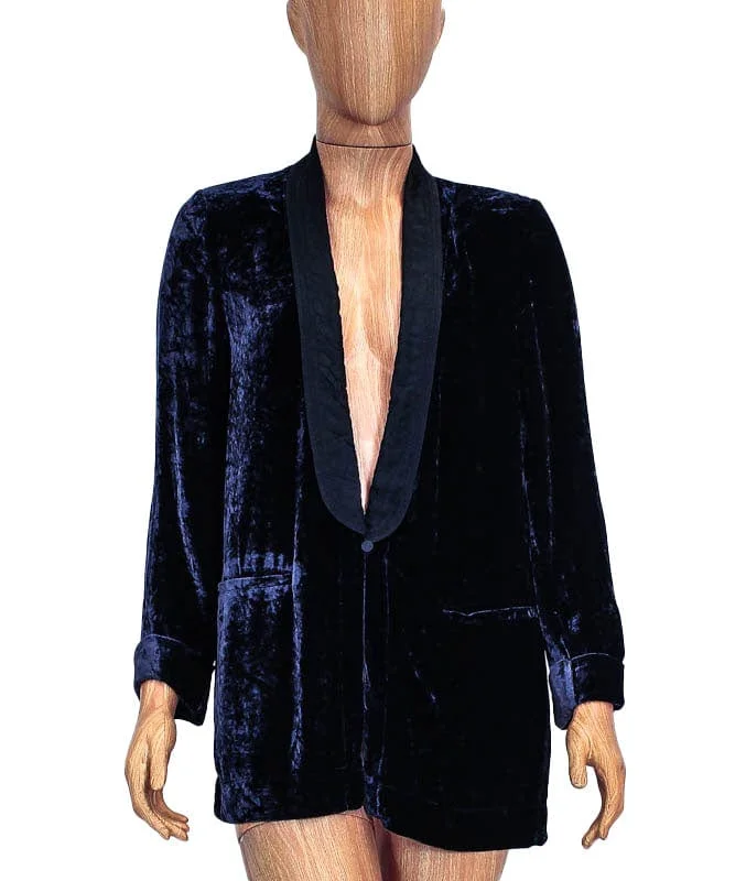 Velvet Blazer Women's Boutique Suit