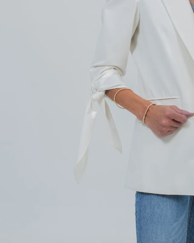 White "Dickey" Blazer Women's Daily Blazer